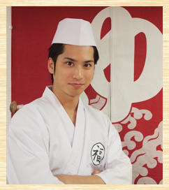 料理長・タキオ(椎茸の妖精) 滝口幸広