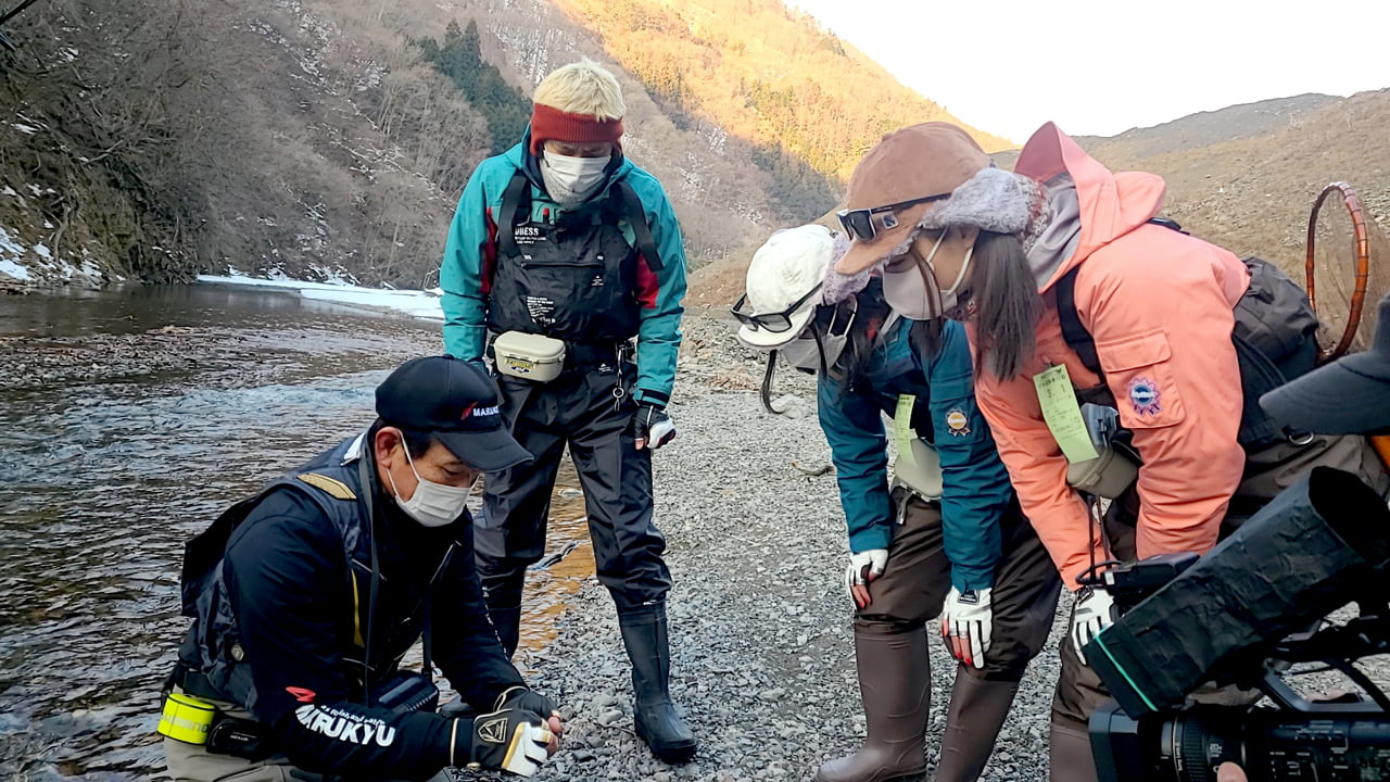 渓流釣りならまかせろ 前編 心癒される初春のヤマメ ロンブー亮の釣りならまかせろ テレ玉 地デジ3ch