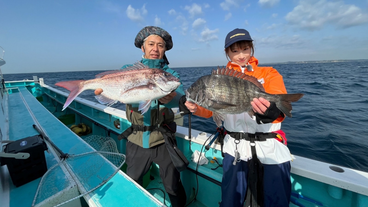 コマセマダイならまかせろ！後編　５キロの大台を目指し奮闘。誰が一番大物を釣り上げるのか！？