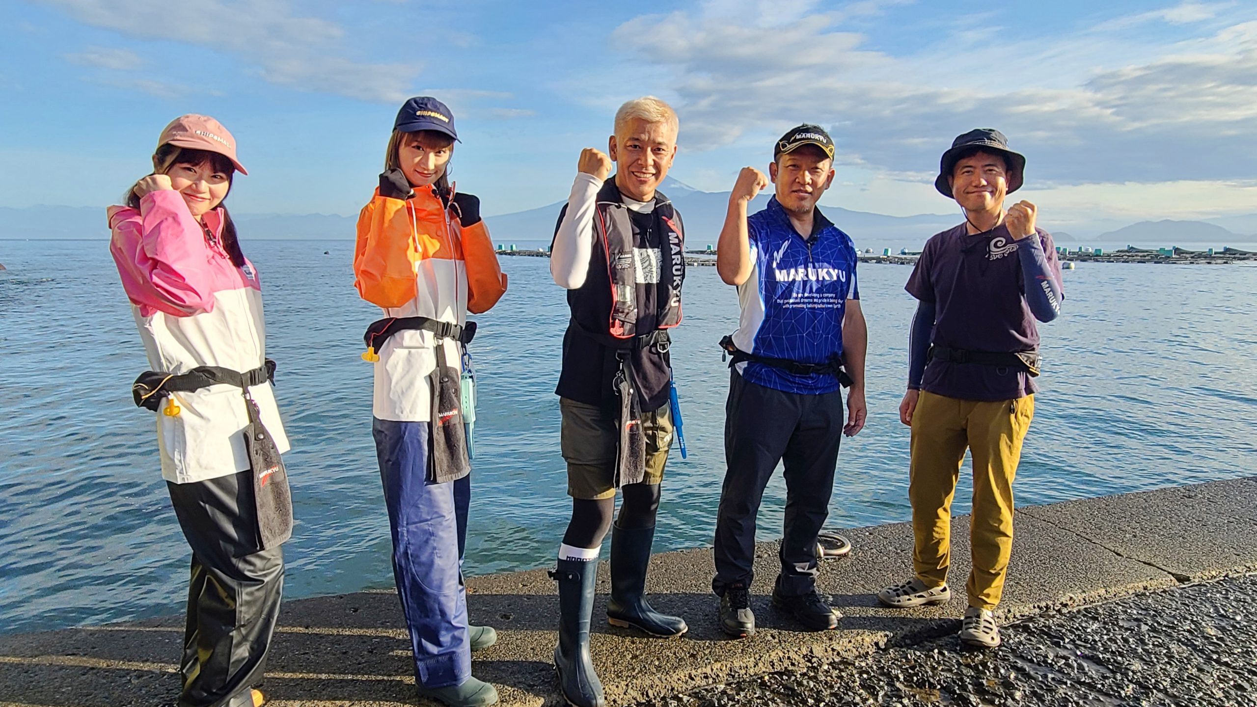 クロダイならまかせろ！前編　駿河湾でボート釣り。2チームに分かれて亮さんはクロダイ、FOGはサビキ釣りを挑戦！
