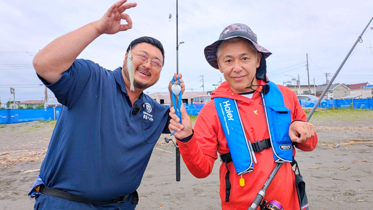 波打ち際から投げて釣って楽しもう！シロギスを狙う！ちょい投げならまかせろ！