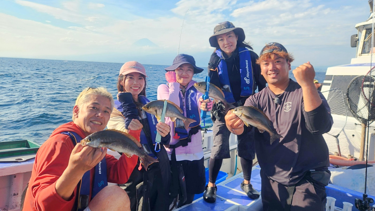 どんな魚に出会えるか？釣り上げるまでわからない！ウィリー五目ならまかせろ！