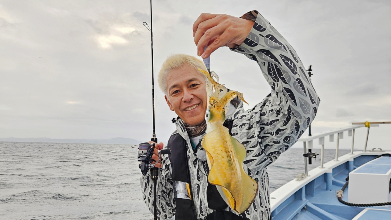 繊細なアタリをキャッチ！ティップランならまかせろ！