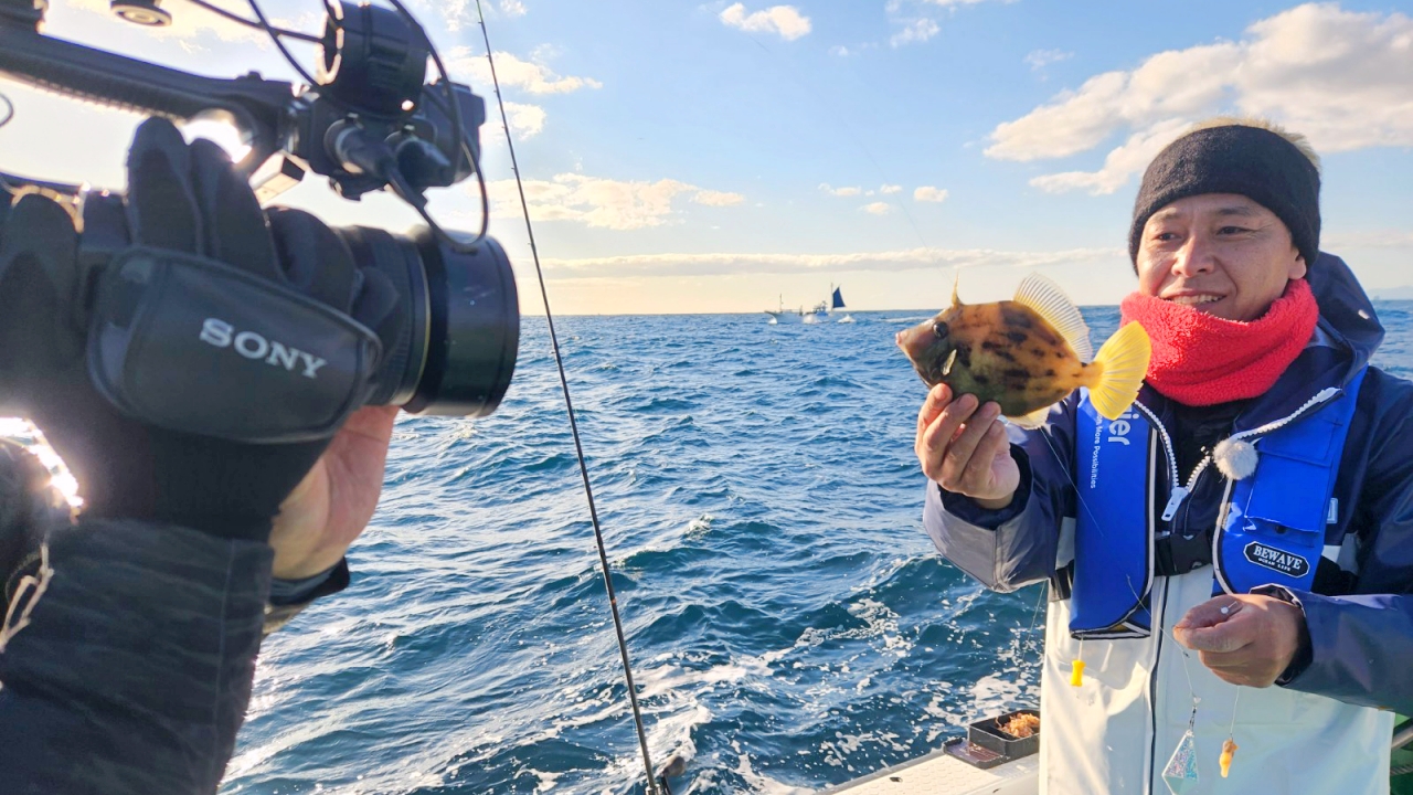 冬の定番・食べて美味しいカワハギ狙い♪カワハギ釣りならまかせろ！