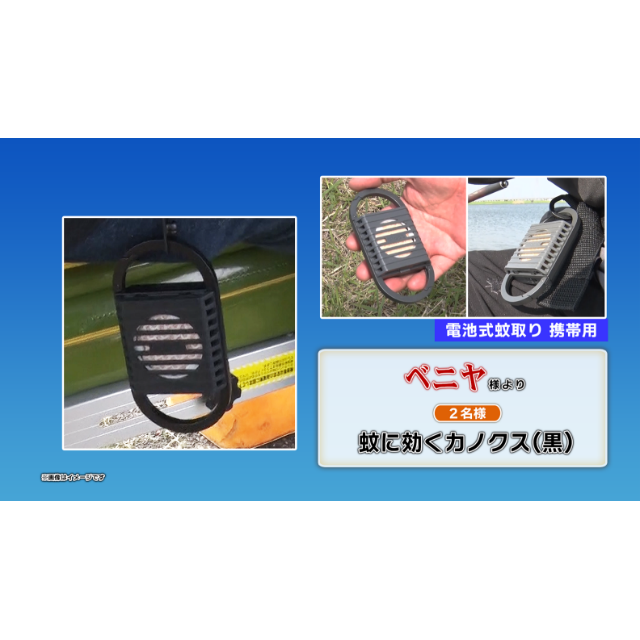 蚊に効くカノクス(黒)