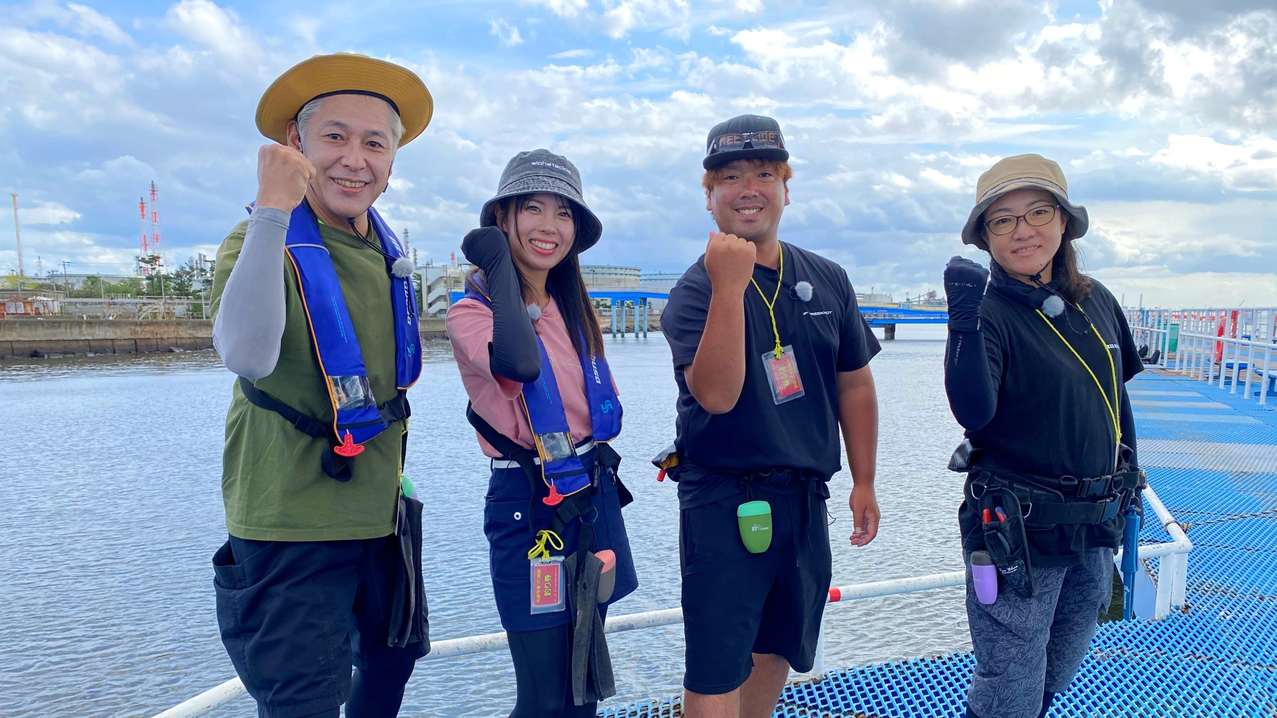 何が釣れるかお楽しみ！海釣り公園ならまかせろ！