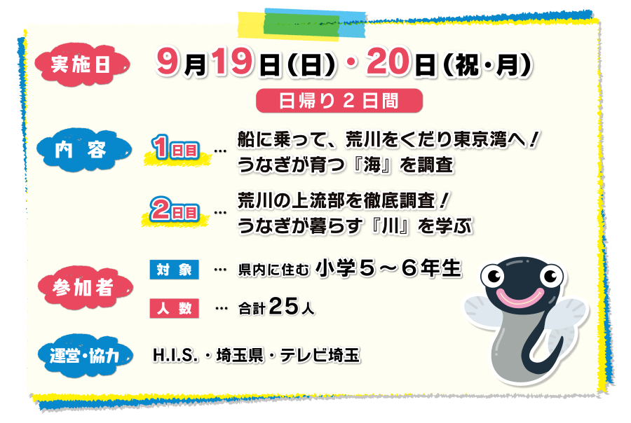海なし県 埼玉発 Saitama海 川調査団 参加者募集中 テレ玉 地デジ3ch
